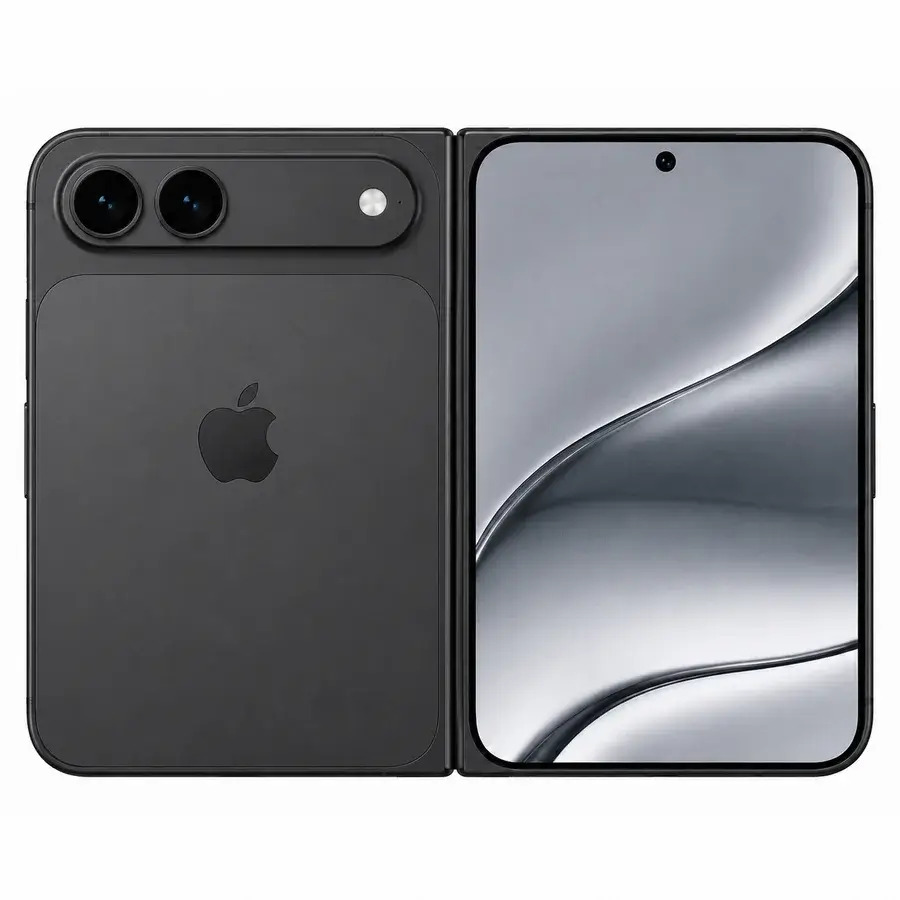 Складной iPhone, чёрный. Предварительное изображение.